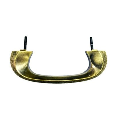 Zamak Antique Brass Funeral Coffin Handles High Polished With Screw Rod