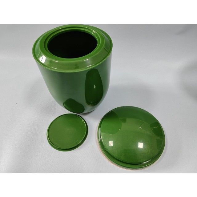 High Polished Funeral Ash Urn PA007 Height 23cm Grass Green Color