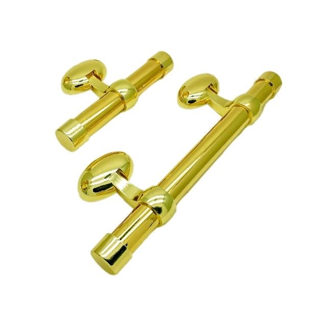 8pcs Egg Coffin Handles And Accessories Zamak Brass Polished