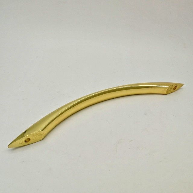 M5 Screw Brass Polished Coffin Handles 27*4cm Gold Color