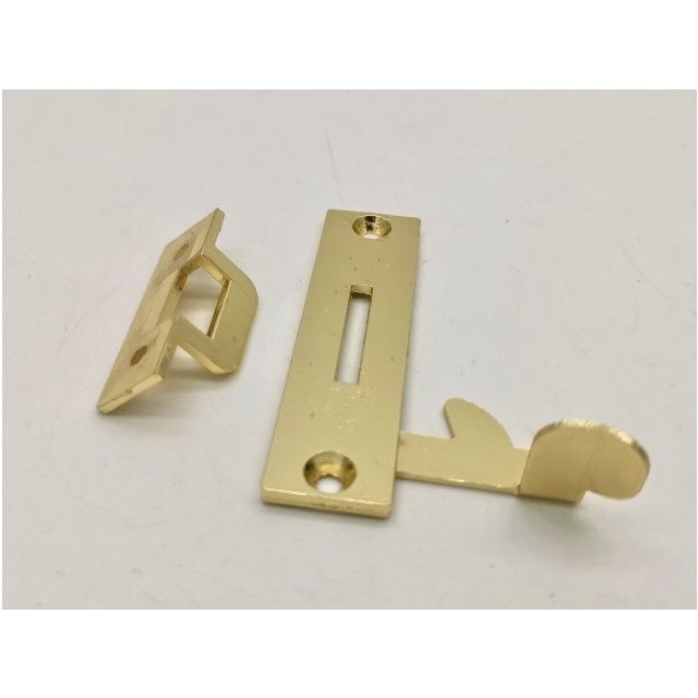 Steel Zamak Casket Lid Lock Casket Hardware Kit Gold Plated