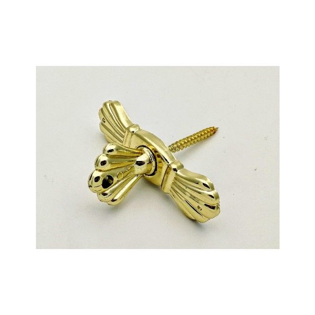 Gold Finishing Adult Coffin Screw 5cm European Style With Basement