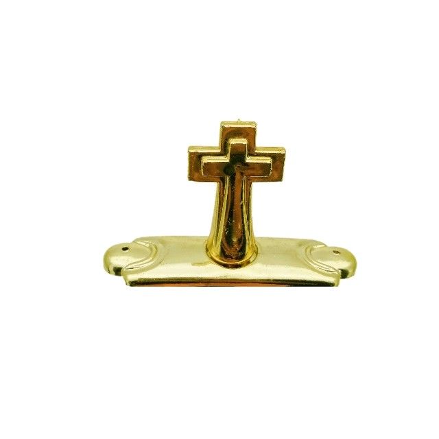 Funeral Cross Coffin Screw Plastic Base Coffin Ornaments SGS