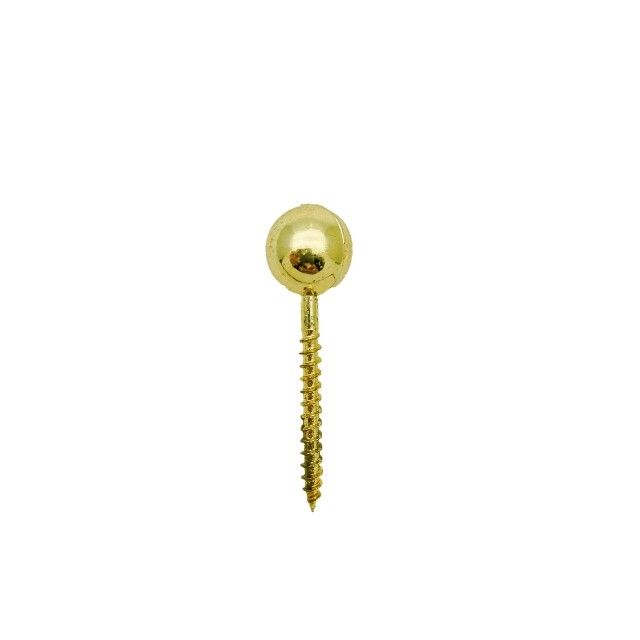 Plastic Ball Steel Coffin Ornaments Screw 4.5cm Coffin Accessories