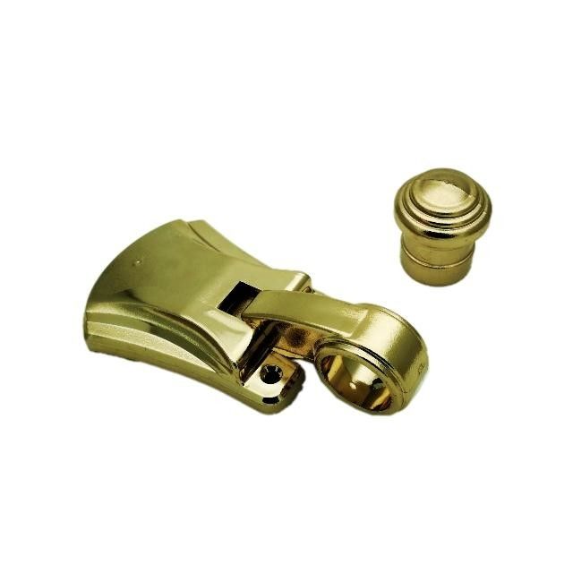 30*14cm Gold Plated Plastic Coffin Handles Bearing 150kg Weight