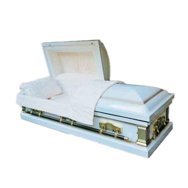 38cm Funeral Adult Casket Swing Handles Casket Bar Vacuum Metalization Coated