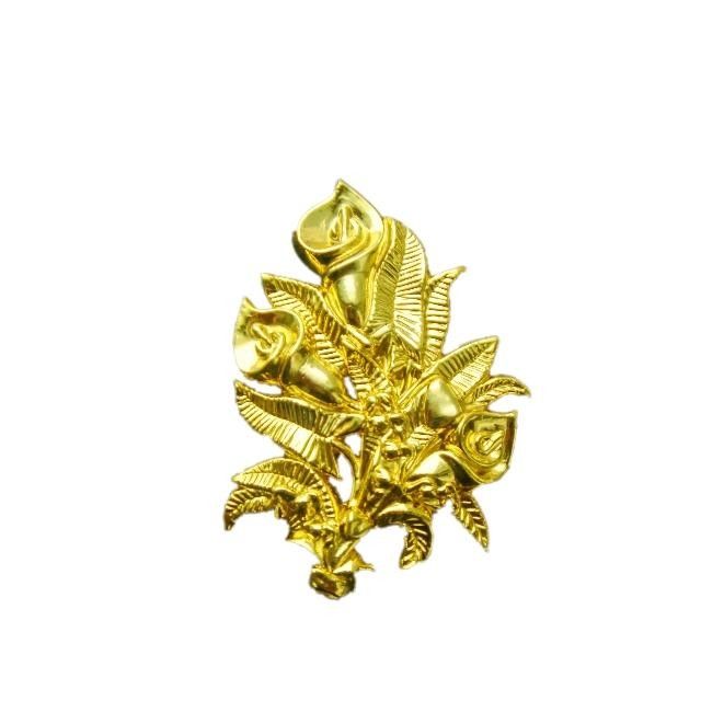 Polypropylene Coffin Ornaments Gold Plated