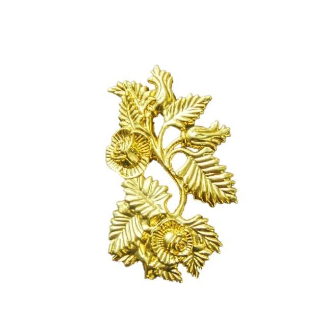 Polypropylene Coffin Ornaments Gold Plated