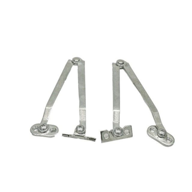 3mm Steel Casket Lid Support Arm Nickel Finished Casket Hardware Kit