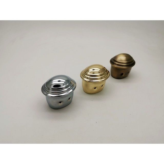 Stamping Round End Cap Coffin Hardware High Polished Casket Hardware