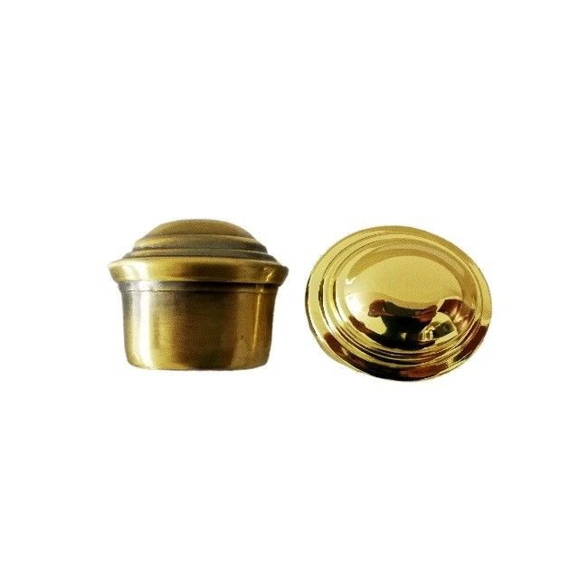 Electronic Plated Coffin Hardware End Cap Coffin Accessories 38*27mm