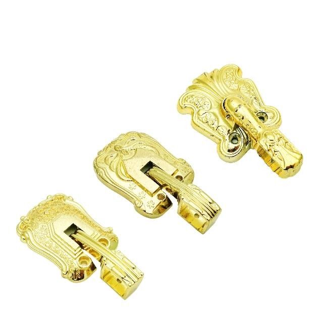 Electro Brass Casket Swing Handles Zinc Alloy With Square Pipe