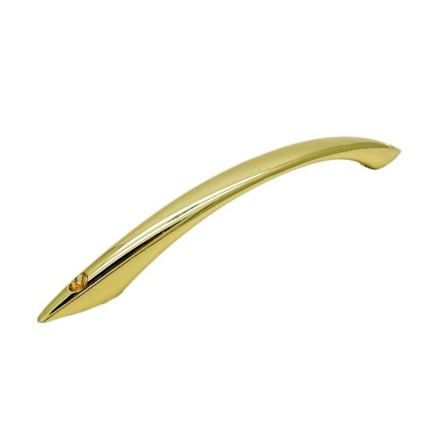 M5 Screw Brass Polished Coffin Handles 27*4cm Gold Color