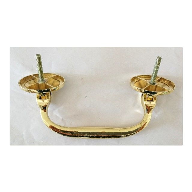 European Style Zamak Antique Coffin Handles Traditional Religion Funeral Gold Plated