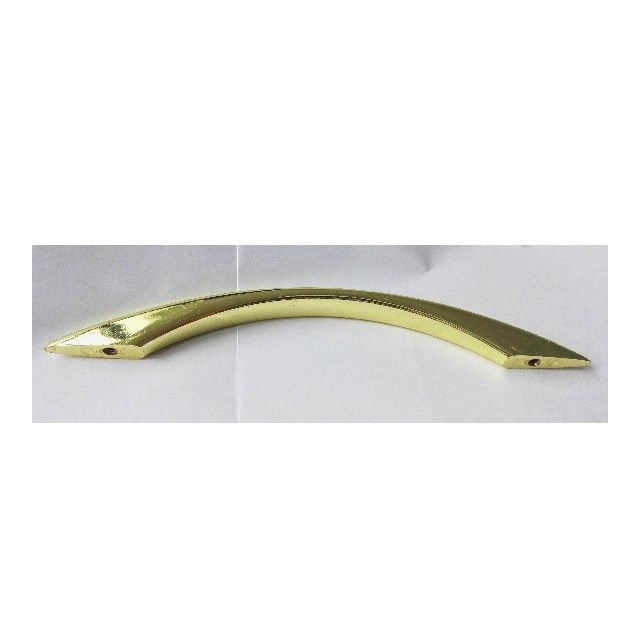 M6 Screw Rod C Type Metal Casket Handle Arc Design 428g 28*4.5cm