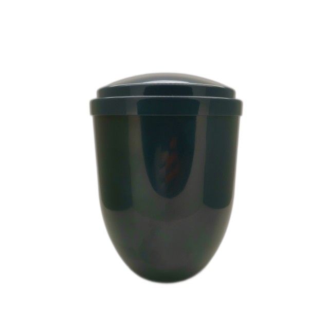 Cremation Funeral Ash Urn H23cm In ABS Plastic Material With Flash Point