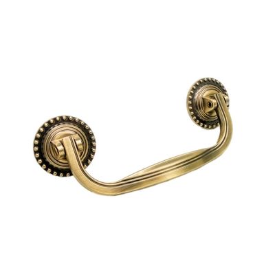 Antique Brass Metal Casket Handle